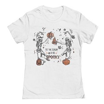 Junior's Tis The Season Halloween Graphic Tee
