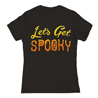 Junior's Lets Get Spooky Halloween Graphic Tee