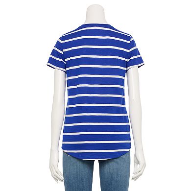 Women's Sonoma Goods For Life® Adaptive Everyday Short Sleeve Crewneck T-Shirt
