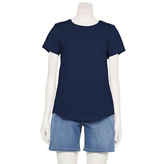 Women's Sonoma Goods For Life® Adaptive Everyday Short Sleeve Crewneck T-Shirt