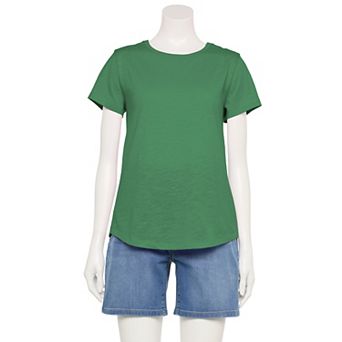 Women's Sonoma Goods For Life® Adaptive Everyday Short Sleeve Crewneck T-Shirt