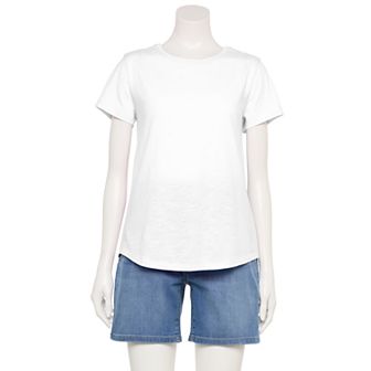 Women's Sonoma Goods For Life® Adaptive Everyday Short Sleeve Crewneck T-Shirt