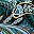 Frost Teal Paisley