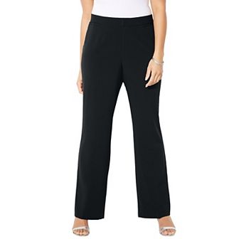 Catherines Women's Plus Size Tall Right Fit Pant (Moderately Curvy)