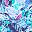 Blue Watercolor Floral