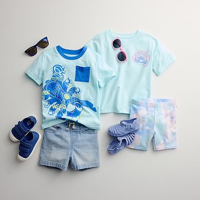 Disney's Lilo & Stitch Baby & Toddler Short Sleeve Graphic Pocket T-Shirt by Jumping Beans®