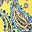 Yellow Playful Paisley