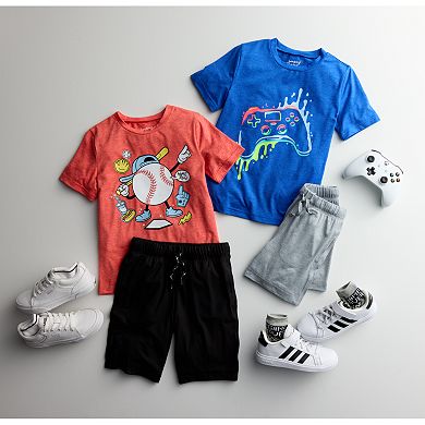Boys 4-12 Jumping Beans® Short Sleeve Active Graphic Tee