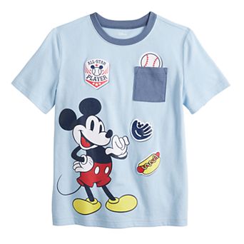 Disney's Mickey Mouse Boys 4-12 Graphic Pocket Tee by Jumping Beans®