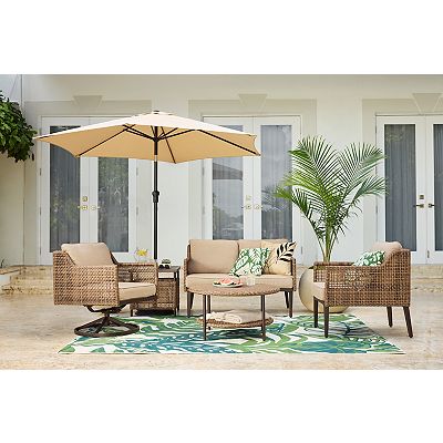 Sonoma Goods For Life® Benton Round Wicker Coffee Table