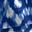 Blue Geometric Ikat