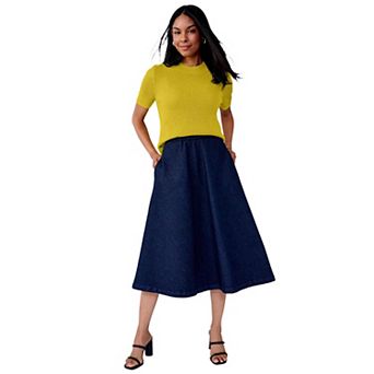 Jessica London Women's Plus Size Shaker Tee