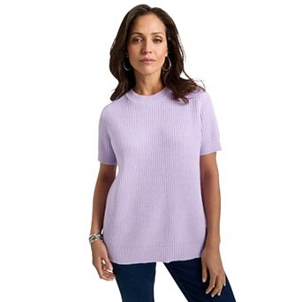 Jessica London Women's Plus Size Shaker Tee