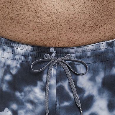 Big & Tall Nike Water Tie Dye Swim Trunks