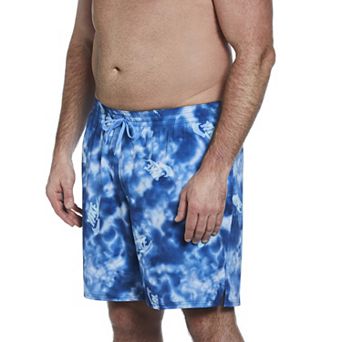 Big & Tall Nike Water Tie Dye Swim Trunks
