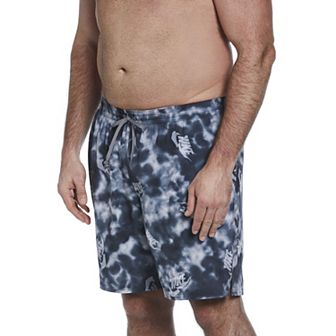 Big & Tall Nike Water Tie Dye Swim Trunks