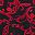Vivid Red Paisley