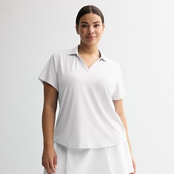 Plus Size Tek Gear® Sport Gear Grid Mesh Polo