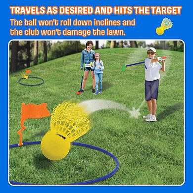 Wham-o Birdie Golf Set Backyard Golf Game For Kids And Adults