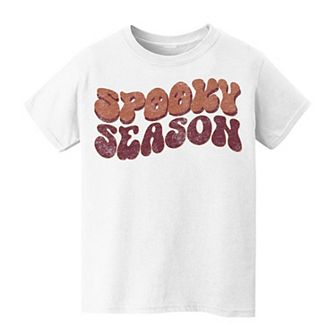 Kids 8-20 Spooky Season Halloween Graphic Tee