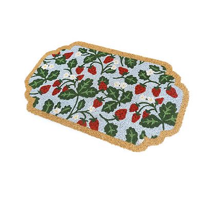 Celebrate Together™ Spring Strawberry Shaped Coir Doormat