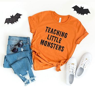 Simply Sage Market Teaching Little Monsters Short Sleeve Graphic Tee