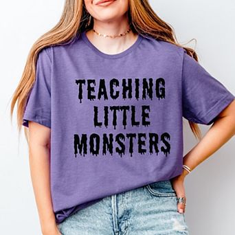 Teaching Little Monsters - Women's Short Sleeve Graphic T-Shirt