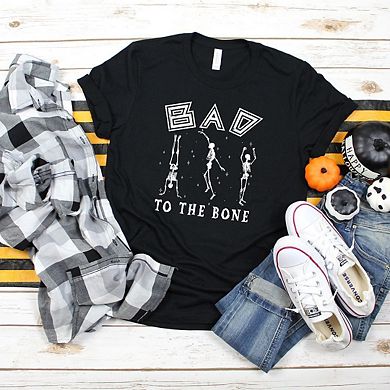 Bad To The Bone Short Sleeve Graphic Tee