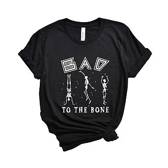 Bad To The Bone Short Sleeve Graphic Tee