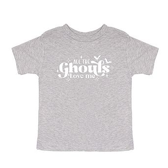 All The Ghouls Love Me Diamonds Youth Short Sleeve Graphic Tee