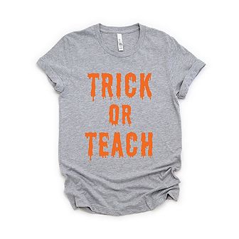Simply Sage Market Trick Or Teach Short Sleeve Tee