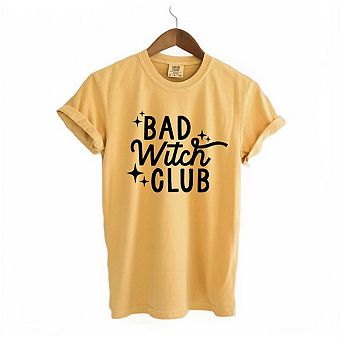 Bad Witch Club Garment Dyed Tees