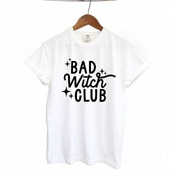 Bad Witch Club Garment Dyed Tees