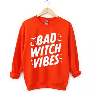 Bad Witch Vibes Moon Sweatshirt