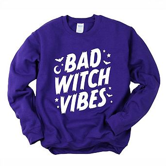 Bad Witch Vibes Moon Sweatshirt