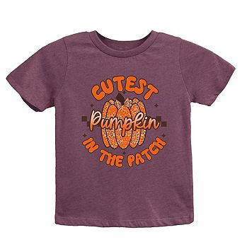 Cutest Pumpkin Leopard Print Youth Short Sleeve Graphic Tee