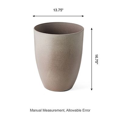 Glitzhome Set Of 2 Planters For Outdoor Plants