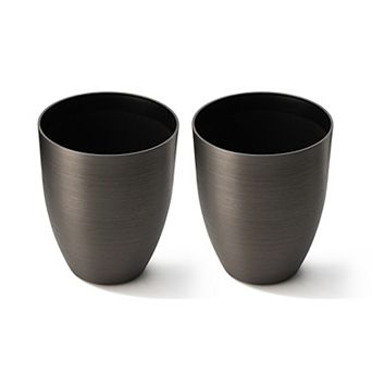Glitzhome Set Of 2 Planters For Outdoor Plants