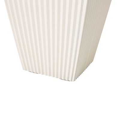 Glitzhome Set Of 2 Outdoor Tall Planter Pot