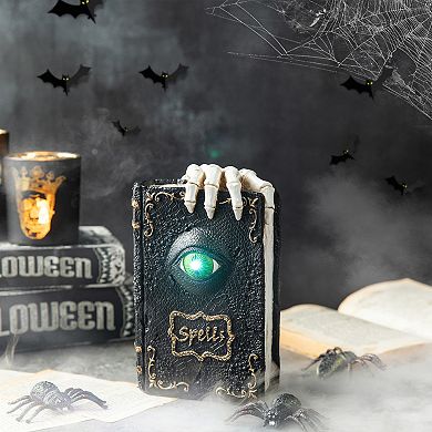 Glitzhome 7.75"h Halloween Lighted Table Decor