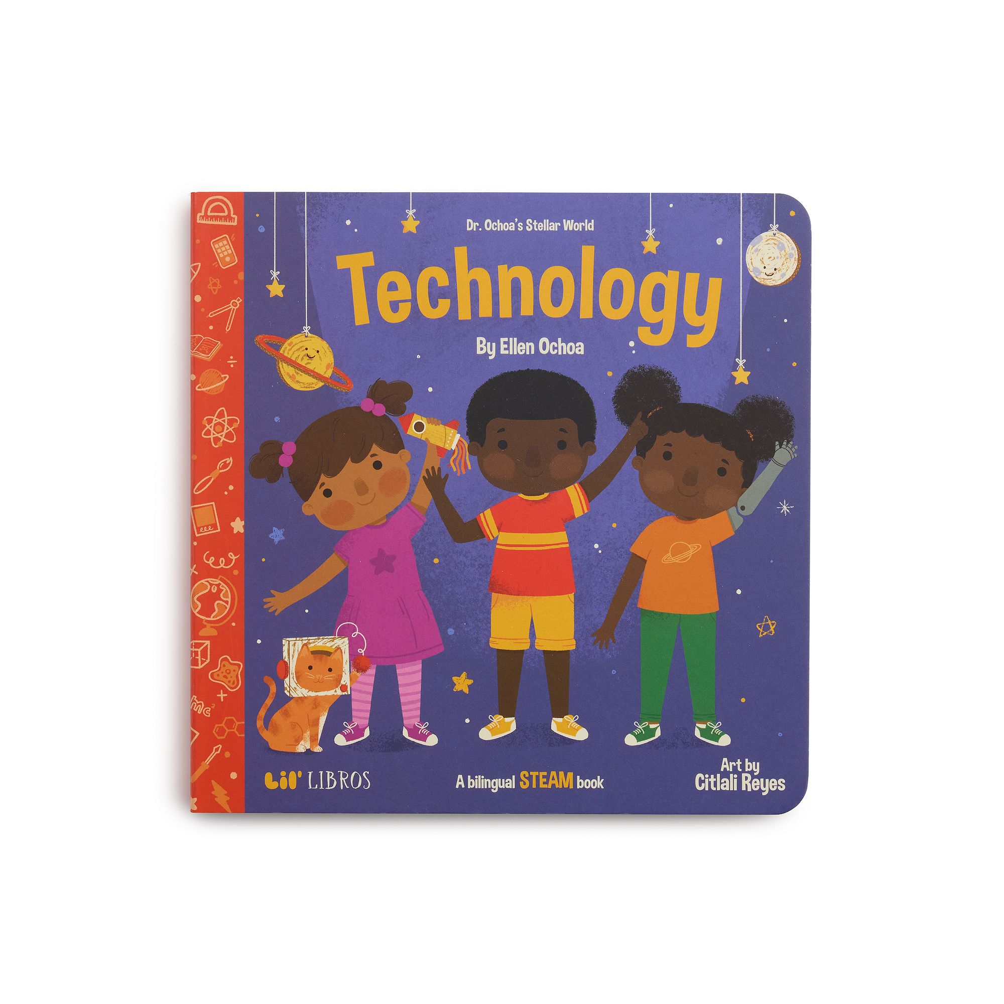 Lil Libros Dr. Ochoas Stellar World: Technology Board Book, Blue