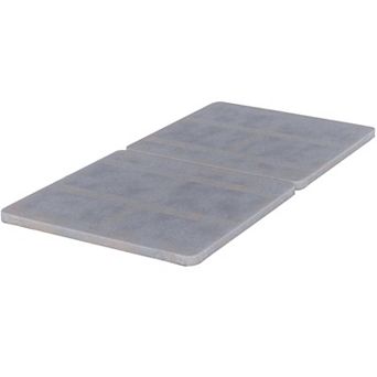 Continental Sleep, 1.5" Split Fully Assembled Bunkie Board For Mattress/bed Support, Grey