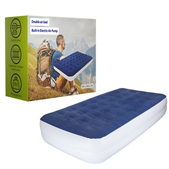 Continental Sleep, 14" Durable Inflatable Air Mattress With Comfort Coil Technology