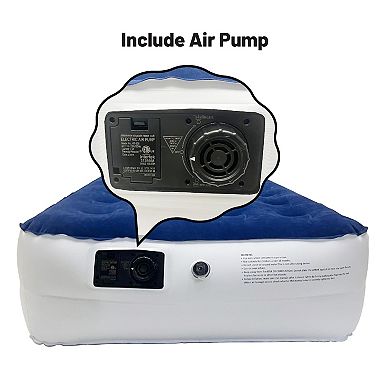 Continental Sleep, 14" Durable Inflatable Air Mattress With Comfort Coil Technology