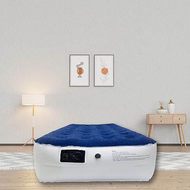Continental Sleep, 14" Durable Inflatable Air Mattress With Comfort Coil Technology