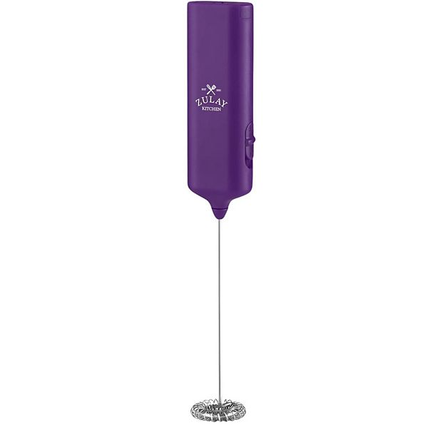 Zulay Kitchen Powerful Mini Milk Frother Handheld - Electric Hand