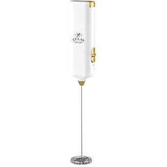 Zulay Kitchen Powerful Mini Milk Frother Handheld - Electric Hand Mixer