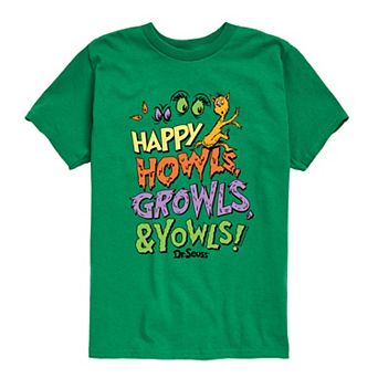 Boys 8-20 Dr. Seuss The Cat in the Hat Howls Growls & Yowls Graphic Tee