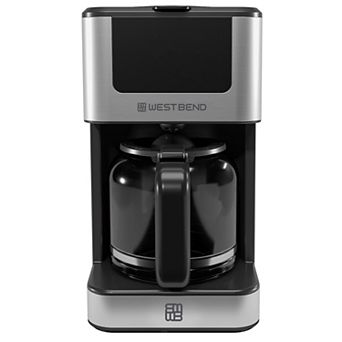 West Bend Stainless Steel 12 cup Hot & Iced Coffee Maker