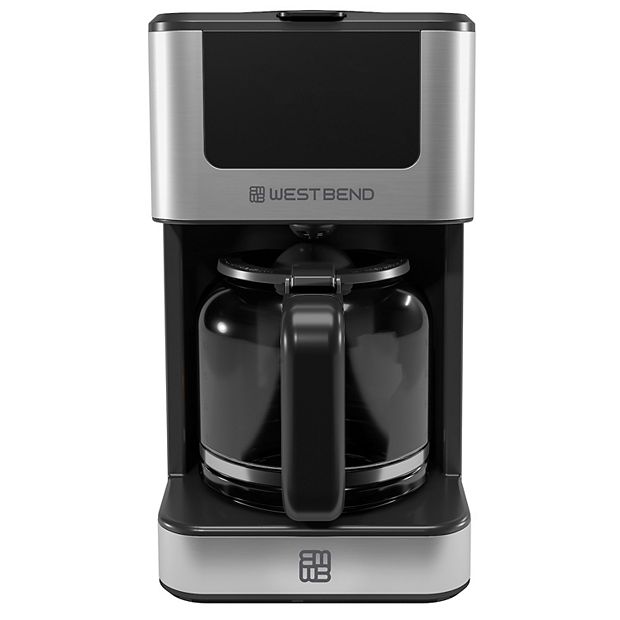 West Bend 12 Cup Hot & Iced Coffee Maker - Stainless Steel